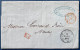 Lettre De ST DENIS / ILE DE LA REUNION Du 6 AVR 1864 Pour NANTES TTB - Covers & Documents