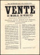 51192 Drome Buis-les-Baronnies Etude Espoullier Vente De Meubles +/- 1900 Affiches Document - Decrees & Laws
