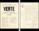 51193 Drome Buis-les-Baronnies Etude Espoullier Vente De Meubles 1897 Affiches Document - Decreti & Leggi