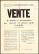 51193 Drome Buis-les-Baronnies Etude Espoullier Vente De Meubles 1897 Affiches Document - Decreti & Leggi