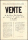 51193 Drome Buis-les-Baronnies Etude Espoullier Vente De Meubles 1897 Affiches Document - Gesetze & Erlasse