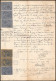51085 Copies Dimension Y&t N°9 11 Affranchissement Multiples 1887 Drome Nyons Timbre Fiscal Fiscaux Sur Document - Briefe U. Dokumente