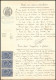51071 Copies Dimension Y&t N°9 Syracusaine X8 1891 Drome Buis-les-Baronnies Timbre Fiscal Fiscaux Sur Document - Storia Postale