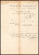 51052 Drome Buis-les-Baronnies Copies Dimension Y&t N°11 TB Syracusaine 1886 Timbre Fiscal Fiscaux Sur Document - Lettres & Documents