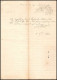 51041 Drome Nyons Copies Dimension Y&t N°5 Bande De 3 Syracusaine 1884 Timbre Fiscal Fiscaux Sur Document - Lettres & Documents