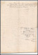 51044 Drome Buis Carpentras Copies Dimension Y&t N°5 Cachet Rouge Syracusaine 1886 Timbre Fiscal Fiscaux Document - Covers & Documents