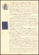 51028 Drome Buis-les-Baronnies Copies Dimension Y&t N°5 Syracusaine 1884 Timbre Fiscal Fiscaux Sur Document - Briefe U. Dokumente