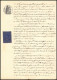 51028 Drome Buis-les-Baronnies Copies Dimension Y&t N°5 Syracusaine 1884 Timbre Fiscal Fiscaux Sur Document - Lettres & Documents