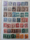 ARGENTINA BIG STOCK 5 ALBUM 1870/1998 CANCEL MNH PERFIN OVERPRINT FRAGMANT TAXE 75 SCANNERS - Collections, Lots & Series