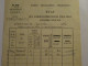 France Cours Pratique D'instruction Orléans 1954 état Des Sommes Remboursées Pour Frais D'exprès Postaux (journaux ?) - Cours D'Instruction