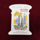 China Special Postcard Of Shanghai Characteristic Scenic Spots - Oriental Pearl TV Tower With Stamps Issued By China Pos - Postcards
