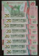 MEXICO $20 POLYMER NOTE + The Complete 8 Dates 2021/2022 Set + BU Mint Crisp Rare Thus - México