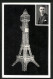 AK Eifelturm-Stehuhr, Nur Aus Strohhalmen Hergestellt, Porträtbild Vom Erbauer  - Astronomie