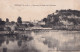 A1-47) MEILHAN - LOT ET GARONNE - VUE PRISE DES BORDS DE LA GARONNE - ANIMATION - BAC - EN  1908 - ( 2 SCANS )  - Meilhan Sur Garonne