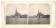 Stereo-Lichtdruck Nakladatel B. Koci, Prag, Ansicht Venedig, San Giorgio Maggiore  - Photos Stéréoscopiques