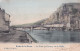 B3- BORDS DE LA MEUSE - LE PONT DE DINANT -  VU  DE  NEFFE -  EN 1904 - ( 2 SCANS ) - Dinant