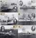 France 2517/22 Cartes Maximum Commémoratives Grands Navigateurs, Bateaux, Navires De Guerre - Explorers