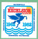 Sticker - RKVZ EXCELSIOR RIJSWIJK 1962 1982 - Zwemmen Waterpolo - Stickers