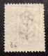 GB28 Victoria 10 P Brun Rouge YT N° 36 Planche 1 Tige De Rose Oblitéré - Used Stamps