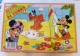 Delcampe - VINTAGE ANNEE 80 BOITE À CUBES DISNEY FRANCE JOUETS 24 PIECES BE - Antikspielzeug