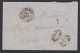 Frankreich Brief K2 Marcillac De Aveyron + Große 30 Und Rs. K2 Rodez 1.2.1866 - Cartas & Documentos