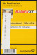 66I SB Aa MH Fürth Blister Stand 01/2007, Rotes Aufreißband, Label B ** - 2001-2010