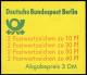 12a MH BuS 1980 [rote 60er], Mit Berlin-Stempel - Cuadernillos