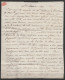 L. Datée 1795 De NAPLES Pour GAND - Acheminé De NAPLES à GENOVA - Port "34" !!! - 1794-1814 (Période Française)