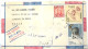 Cuba Registered Letter From Pinar Del Rio To Chile 1965 With Racoon And Hors Jumping Stamps - Oblitérés