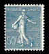 FRANCE - SEMEUSE LIGNÉE N° 161 ** - MNH -  - 1903-60 Semeuse Lignée