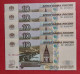 Lot Off 5 Banknotes Russia 10 Rubles 1997 - Russland