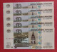 Lot Off 5 Banknotes Russia 10 Rubles 1997 - Russia