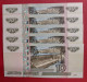 Lot Off 5 Banknotes Russia 10 Rubles 1997 - Rusland