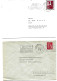 CH - 165 - 4 Enveloppes Saar - Storia Postale