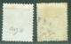 Pays Bas  Yvert 10 Par 2   Ou  Michel  10 IA Et 10 IIC   Ob  TB  Dont Un Signé Dr Louis - Used Stamps