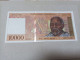 Billete Madagascar, 10000 Ariary, Serie A, Año1995, UNC - Madagaskar