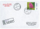 NCP 20 - 2015-a ORCHID, Romania - Registered, Stamp With TABS - 2011 - Orchideeën