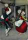 Folklore - Danses - Pays Catalan - Danseurs Dansant L'Entrellacada - Voir Scans Recto Verso - Dances