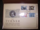 William Turner Bicentenary Medallic First Day Cover London 1975 Pochette Commémorative Médaille Argent Silver Medal (?) - Otros & Sin Clasificación