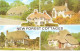 SCENES FROM THE NEW FOREST, HAMPSHIRE. Circa 1980 USED POSTCARD M4 - Other & Unclassified