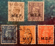 1942 - Italia Regno - Occupazione Inglese - M.E.F. 1/5 (2 Scams) - British Occ. MEF