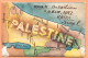 "Souvenir Of HOLY LAND " PALESTINE ( Carnet Dépliant De 8 Vues Voyagé En 1949 Correspondance En Hébreux 9 X 14 Cm. ! - Palästina