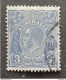 AUSTRALIA 1926 KING GEORGE V WMK 203 SCOTT N 72 - Usati