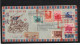 1956, Nr. 241-49 ( Michel ) , Complete Set , Scarce Red Special Cancel , Registered-airmail ToGermany  #131 - Storia Postale