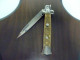 Delcampe - KNIFE-italian Stiletto-Maniago -Frank Beltrame-23cm- Corno Pregiato Di Ariete Bicolore Modello FB 23/63B - NOVITA' - Armi Da Collezione