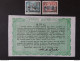 GIAPPONE 日本 JAPAN NIPPON 1960 Honour 100 Years Of A Japan/US Amity & Commerce Treaty SPECIMEN CERTIFICATE MNH - Unused Stamps