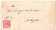 Baden 1865, 3 Kr. Auf Schönem Brief M. K2 NECKARGEMÜND U. Rücks. Bahnpoststpl. - Covers & Documents
