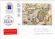 Island Block 6, 40 Kr. Landkarten Block Auf Express Brief N. Deutschland. - Storia Postale