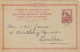 GRECE - ENTIER POSTAL CARTE POSTALE REPONSE POUR LONDRES ACROPOLE EST PALLIS & COTZIAS EDITEURS 18 DECEMBRE 1902 - Ganzsachen