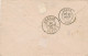 BELGIQUE - TIMBRE SUR ENVELOPPE AVEC SUPERBE CAD ROUGE BELGIQUE LILLE DU 28 AOUT 1879 ET CAD FRANCE OUEST 3 - 1869-1883 Léopold II